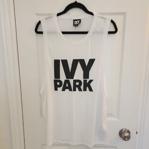 IVY PARK White Tank Top NEVER WORN